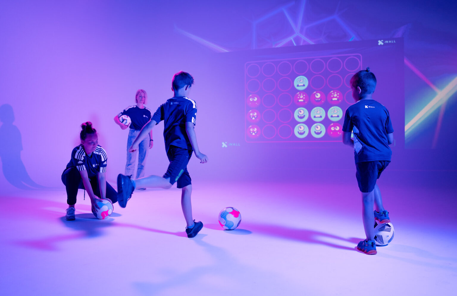 Interactieve beweegmuur interactive x wall